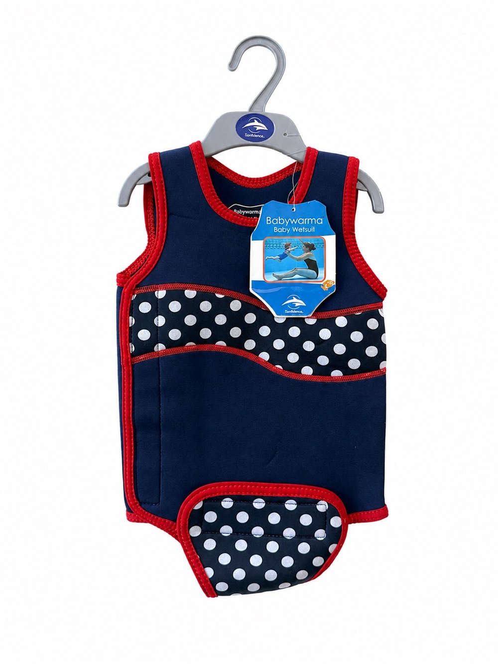 Konfidence Babywarma Baby Wetsuit 12-24 Months Neoprene Swim Vest NWT